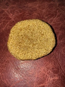 VINTAGE SUPERSTAR BARBIE FOR CLOTHES FASHION GOLD Sparkle METALLIC TAM BERET HAT - Imagen 1 de 4