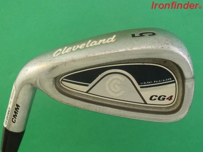 Cleveland CG4 Single 5 Iron Steel Shaft Stiff Flex Mens LEFT HANDED Good Cond - Image 1 of 4