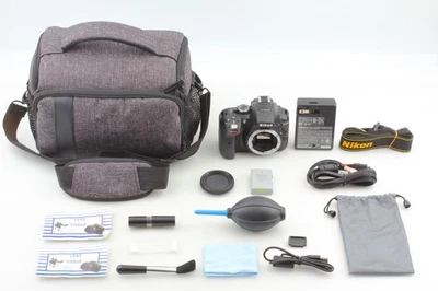 SC:5939!! [MINT in Case] Nikon D5300 24.2 MP Digital SLR Camera Black JAPAN - Image 1 of 4