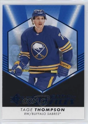 2022-23 SP Retail Authentic Profiles Blue Tage Thompson #AP-19 - Image 1 of 2