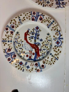 Iittala “Taika” Salad Plate White Pattern 8.5″ Finland - Picture 1 of 3