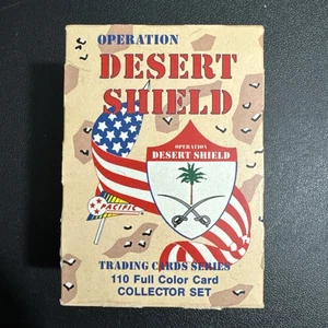 1991 Pacific Trading Operation Desert Shield - Unopened Box - 110 Card Set - Picture 1 of 2