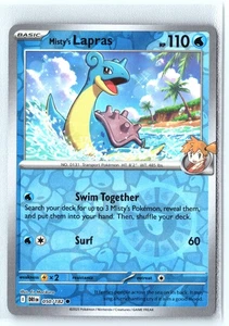 Misty's Lapras 050/182 Pokemon Scarlet & Violet Destined Rivals Reverse Holo - Bild 1 von 1
