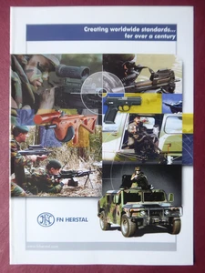 2005-6 PUB FN HERSTAL MINIMI MACHINEGUN POD ARME ASSAULT RIFLE ORIGINAL AD - Picture 1 of 1