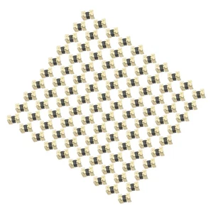0.79x0.59in 100 Pcs Spring Hinge Sturdy Iron Self Closing Spring Loaded Hin TU - Picture 1 of 12
