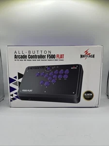 MAYFLASH F500 FLAT All Button Arcade Controller for PlayStation, PC, Xbox - Picture 1 of 4