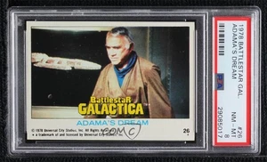 1978 Topps Battlestar Galactica Lorne Greene Adama's Dream #26 PSA 8 0ts2 - Picture 1 of 3