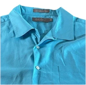 Daniel Cremieax Hemd Blau Signature Collection Medium Kurzarm - Bild 1 von 5