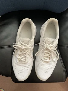 Asics Womens Gel Game 7 1042A036 White Running Shoes Sneakers Size 11 PreOwned - Picture 1 of 8