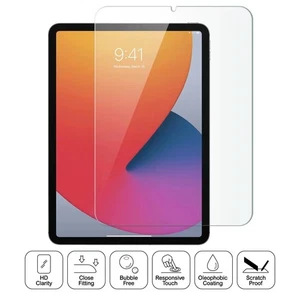 For Apple iPad Mini 6 (2021) Tempered Glass Screen Protector HD Clear 9H Guard - Picture 1 of 7