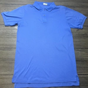 Vintage LL Bean Freeport Maine Short Sleeve Blue Polo Shirt Size Small S - Picture 1 of 4