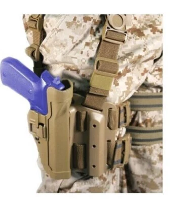 BlackHawk Beretta M9 92/96  Serpa II Tactical Holster RH Coyote - Image 1 of 2