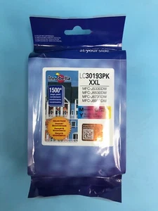 Original NEU Brother LC30193PK XXL Tintenpatronen-Pack - Cyan/Magenta/Gelb - Bild 1 von 5