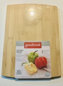 Good Cook 100% Genuine Bamboo Cutting Board - 10x14 NEW Sealed - Picture 1 of 4