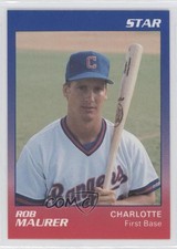 1989 Star Charlotte Rangers Rob Maurer