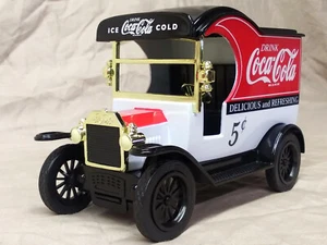 Gearbox 1912 Ford Model T Coca-Cola Nostalgic Panel Truck Coin Bank - Picture 1 of 8