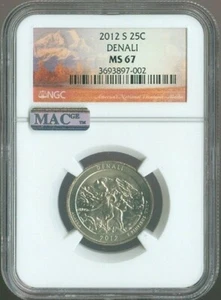 2012-S Denali Quarter NGC MS67 MAC Quality  - Picture 1 of 2