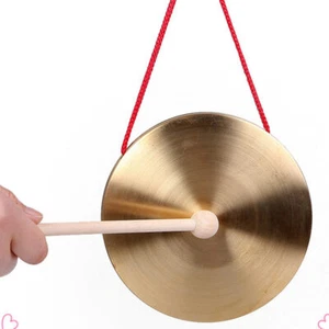 Gong cinese tradizionale cinese gong strumento a percussione tradizionale - Foto 1 di 12