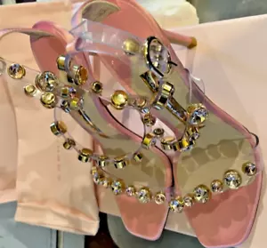 ZAPATOS DE AGUJA SOPHIA WEBSTER ROSALIND GEMA DAMAS, TALLA UK 3. BODA EU 36 - Imagen 1 de 8