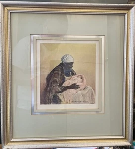 ELIZABETH O'NEILL VERNER CHARLESTON ARTIST SIGNED Rare Lithoprint LITTLE MISSY - Picture 1 of 3