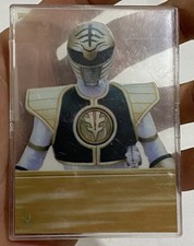 Vintage 1994 collect-a-card ORIGINAL Power Rangers White Ranger CS-6 card RARE
