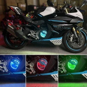 Protector de embrague de motor transparente de carreras con luz para CFMOTO 450SR 2022 2023 - Imagen 1 de 24