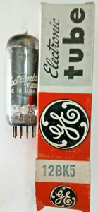 12BK5 NOS vacuum tube GE 9 watt beam-power - Picture 1 of 1