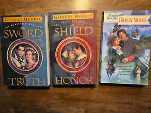 3 Book Lot Gilbert Morris (Wakefield Dynasty, Appomattox Saga) free shipping - Picture 1 of 4