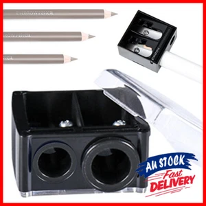 2 Holes Precision Cosmetic Eyebrow Makeup Pencil Sharpener make up Sharpener - Picture 1 of 9