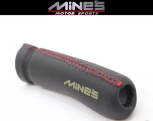 Manija de freno de mano de cuero para minas para: Nissan Skyline R32 GTR BNR32 Jdm 89-94 - Imagen 1 de 1