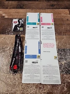 Comic Con International 2017 Pass w/ The Walking Dead Lanyard AMC Collectible 2 - Picture 1 of 3
