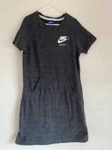 Medium Gray girls Nike dress with pockets - Picture 1 of 3