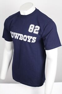 Dallas Cowboys Authentic Men's T Shirt Witten 82 Short Sleeve Size M Navy Blue