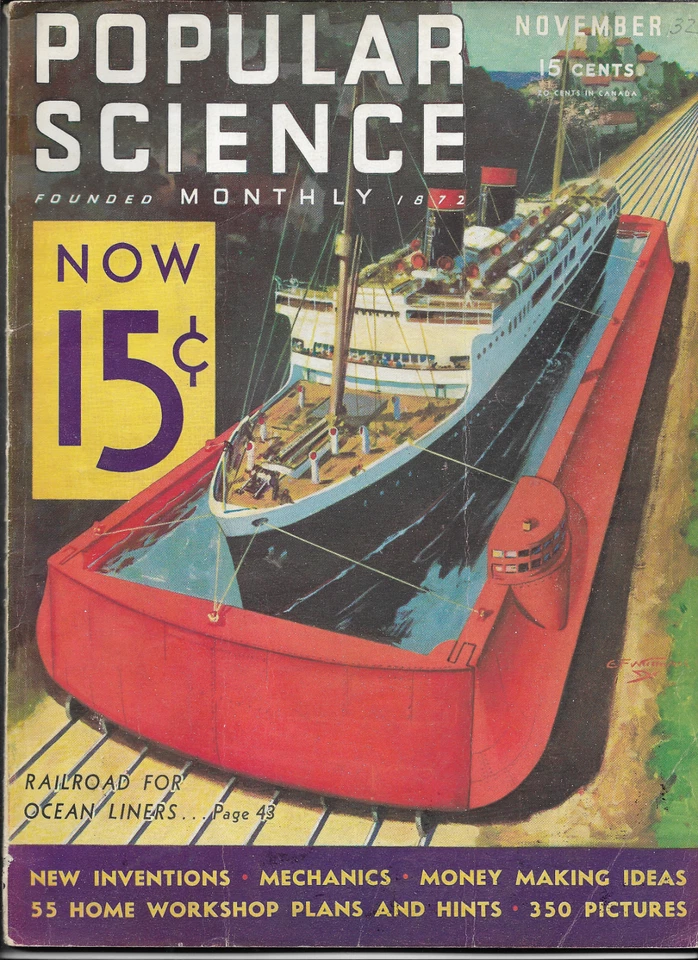 POPULAR SCIENCE--------NOVEMBER 1932 - Image 1 of 1