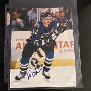 Peter Bondra Washington Capitals Caps Autographed 8x10 With COA - Picture 1 of 2