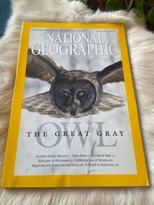 NATIONAL GEOGRAPHIC MAGAZINE FEBRUARY 2005 THE GREAT GRAY OWL - Bild 1 von 2