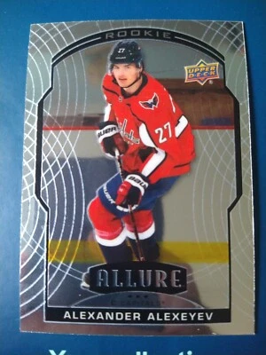 2020-21 Upper Deck Allure Alexander Alexeyev #86 Washington Capitals Rookie RC - Image 1 of 2