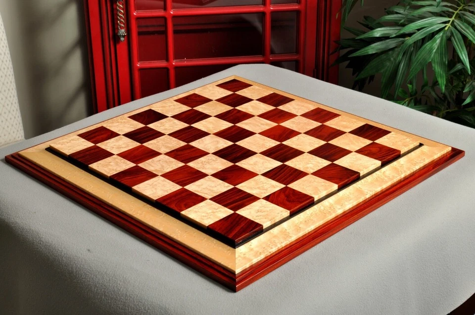 Cocobolo Signature Contemporary III - 2.5" Luxury Chess Board - Image 1 of 4