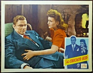 Don Red Barry The Chicago Kid Original 1940s Lobby Card Lynne Roberts