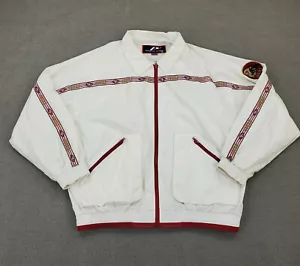 Vtg. San Francisco 49ers Jacket Mens 2XL Pro Player NFL Football Bomber White - Picture 1 of 12