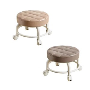 Universal Wheel Rolling Stool 25x25x20cm Mechanic Stool on Wheels - Picture 1 of 15