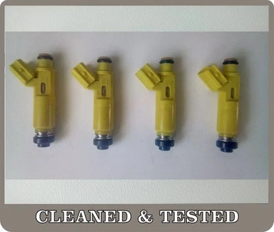 Fuel injectors TOYOTA RAV4 2.0  DENSO 23250-28050  23209-28050 Original set of 4 - Image 1 of 4