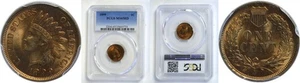 1899 1C Indian Head Cent PCGS MS-65 RD - Picture 1 of 3