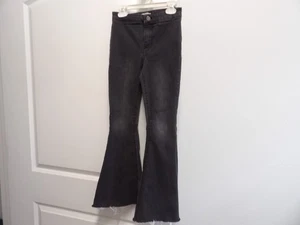 Cheelsea & Violet Bell Bottom Vaqueros Negros, Talla 10 - Imagen 1 de 6