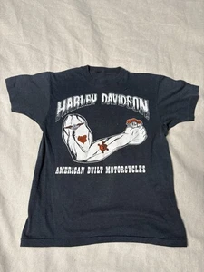 Harley Davidson de colección de los años 70 3d emblema brazo sostener cuerpo de Japón Mid State Edison NJ - Imagen 1 de 6