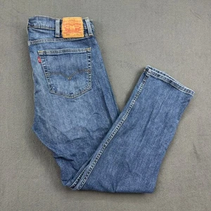 Levi's 505 Regular Fit Jeans Men's 38x32 Blue Denim Classic - Picture 1 of 12