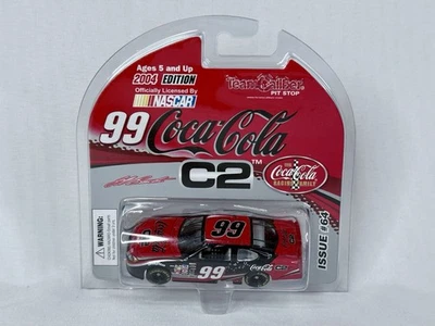 Jeff Burton #99 Coca-Cola C2 2004 Ford Taurus 1:64 Team Calibre Pit Stop Diecast Foto 1 de 4