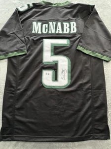 Donovan McNabb Autographed Signed Philadelphia Eagles Black Jersey Beckett COA - Picture 1 of 4