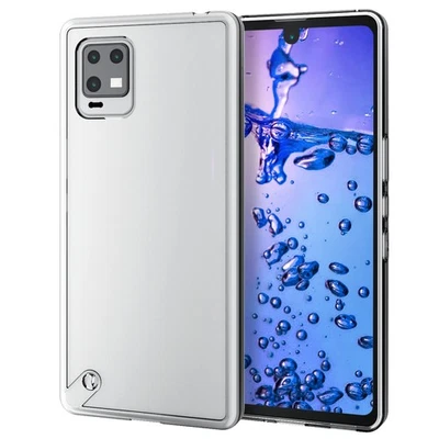 Estuche híbrido AQUOS zero6 Kiwami transparente PM-S214HVCKCR Foto 1 de 4