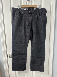 Express Rocco Slim Fit Straight Leg Jeans Herren 38x30 Baumwolle Denim Actual 38x28 - Bild 1 von 6